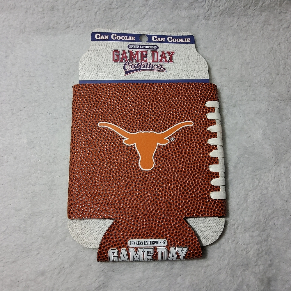 NEW Texas Longhorns Can Coolie Koozie University of Texas Orange Longhorns UofT